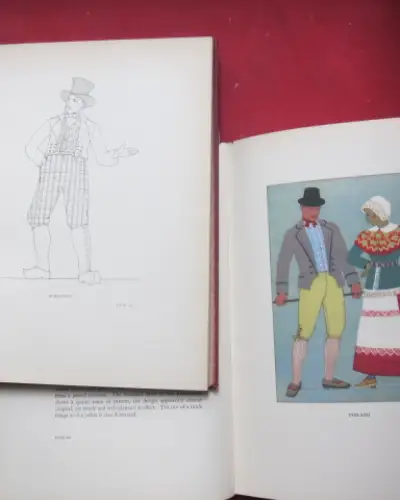 Mann, Kathleen: Peasant costume in Europe. Book 1 and 2. 