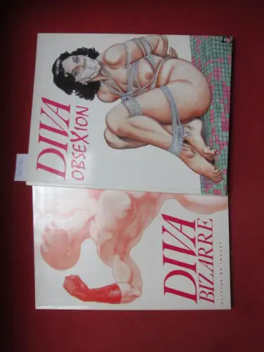 Piselli, Stefano: Diva bizarre. Glittering images / Diva obsexion (Konvolut aus 2 Bänden). 