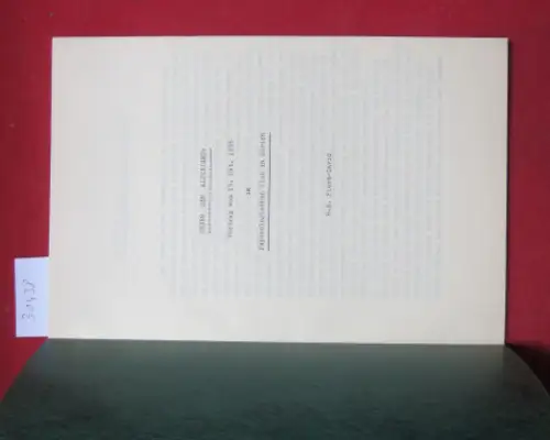 Fierz-David, H. E: Ueber den Alpinismus. Vortrag vom 19. Okt. 1935 im Psychologischen Club in Zürich. 