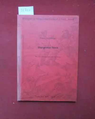 Sturzenegger, Tommy: Der grosse Streit : wie das Landesmuseum nach Zürich kam. Mitteilungen der Antiquarischen Gesellschaft in Zürich ; Bd. 66. 