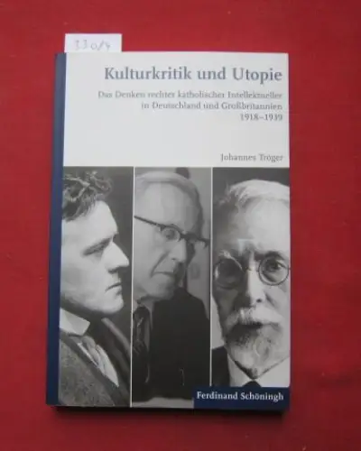 Tröger, Johannes: Kulturkritik und Utopie : das Denken rechter katholischer Intellektueller in Deutschland und Großbritannien 1918-1939. 