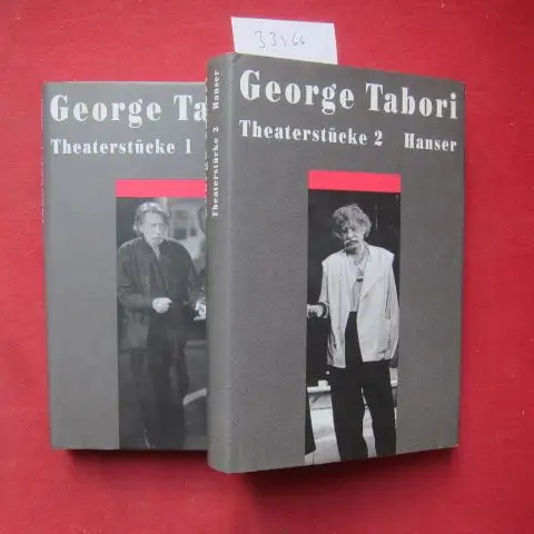Tabori, George: Theaterstücke. Band 1 + 2. Übersetzung von Ursula Grützmacher-Tabori. 