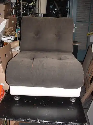 CM40/ 70er Jahre Sessel Kunststoff