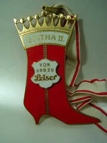 B625/ Orden Karneval Fasching Editha von und zu Leiser