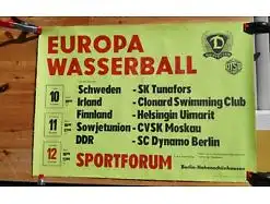 E52/ Poster Plakat  Wasserball Sportforum Dynamo Berlin