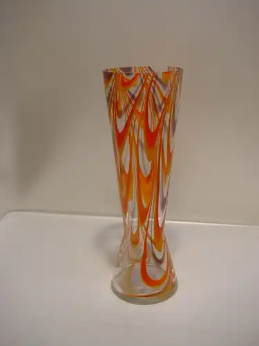 E424/ große 70 er Jahre Vase Glasvase