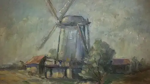 C289/ Ölbild "Windmühle"