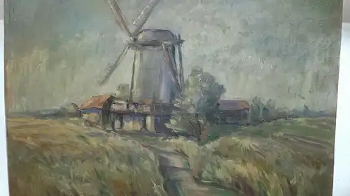 C289/ Ölbild "Windmühle"