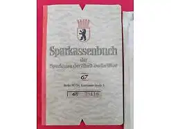 E336/ 3x Sparkassenbuch Berlin