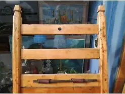 E363/ Altes Tragegestell, Kraxe, aus Holz 1