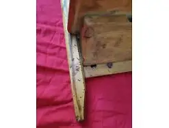 E363/ Altes Tragegestell, Kraxe, aus Holz 8