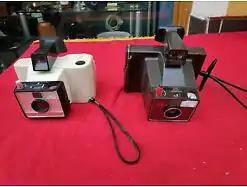 E346/ Vintage - alte Polaroid Land Camera Zip und Swinger Modell 20