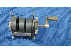 E873/Alter Generator Telefon Stromerzeuger Handkurbel Kurbelinduktor