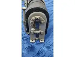E873/Alter Generator Telefon Stromerzeuger Handkurbel Kurbelinduktor