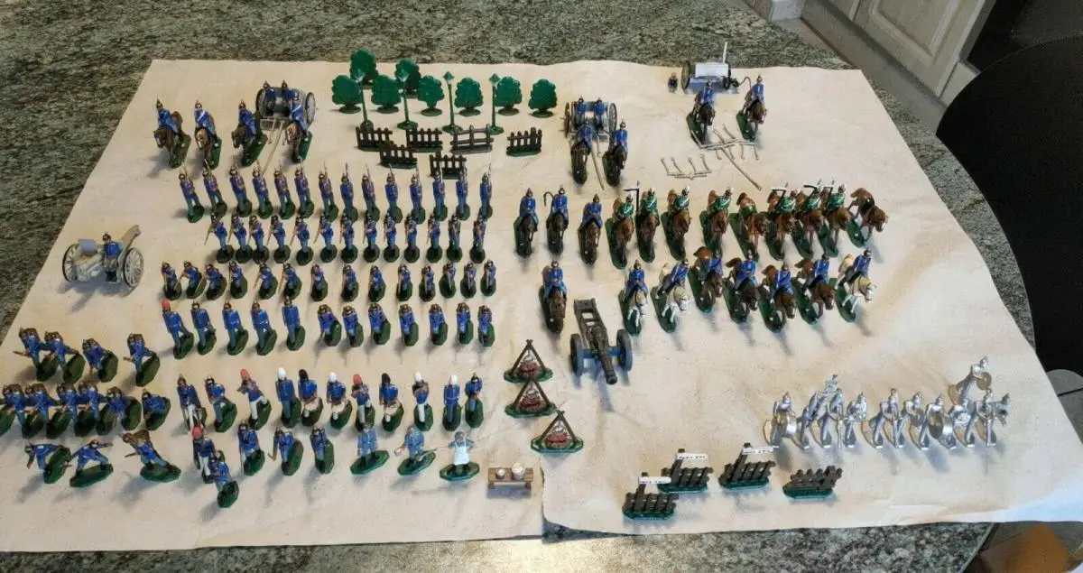 E666/ Konvolut alte Zinnsoldaten 0