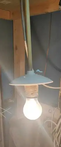 F562/ Hängelampe Deckenlampe Art Deco  Kugelleuchte Opalglas Antik Lampe