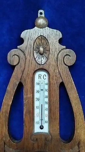G237/ Antikes Barometer Thermometer  Hygrometer Wetterstation