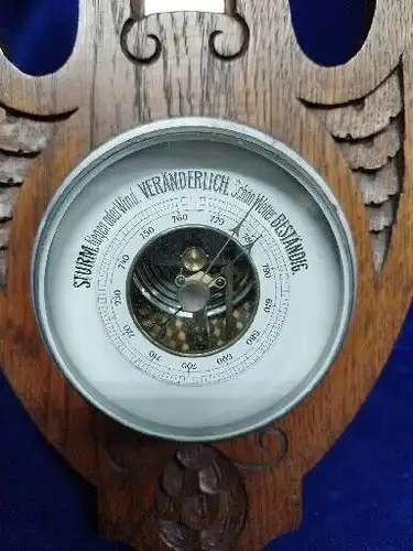 G237/ Antikes Barometer Thermometer  Hygrometer Wetterstation