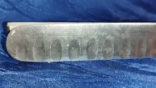 G68/ altes Küchen-Messer mit Kullen Patent Solingen Zwillingswerk