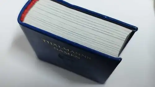E800/ DDR Minibuch Miniaturbuch Thälmanns Namen tragen wir - JP