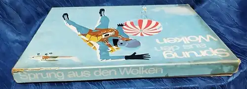 G036/ Sprung aus den Wolken 60er Jahre Würfelspiel