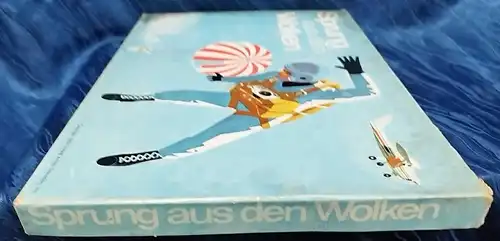 G036/ Sprung aus den Wolken 60er Jahre Würfelspiel