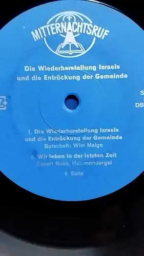 G033/ Wim Malgo Mitternachtsruf über 60 Vinyl Langspielplatten 