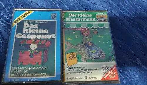 G22/ 30MC Kinder Kassetten Sammlung mit Koffer Disney Lindgren Preußler Märchen 