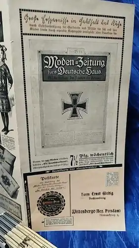 G004/ alte Werbung Reklame  Mode  VINTAGE Mode Kaiserzeit 