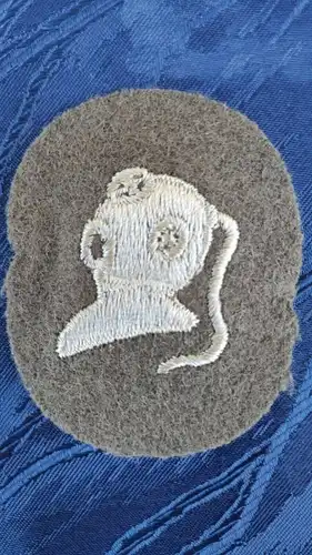 E798/DDR NVA Aufnäher East german army Patch Dienstlaufbahnabzeichen Taucher