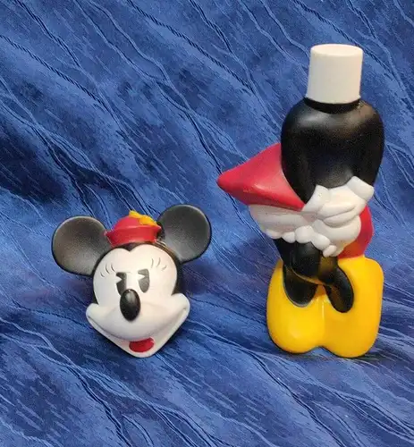 F976/  Disney Minni Maus Shampoo Flasche  Vintage Figur Behälter ca. 21 cm