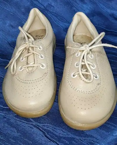 F966/ DDR Kinderschuhe Troll  Banner Schuhe beige gr.23 Pittiplatsch 