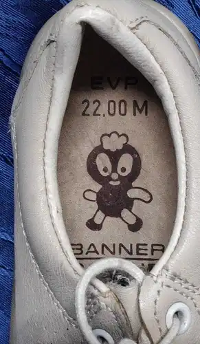 F966/ DDR Kinderschuhe Troll  Banner Schuhe beige gr.23 Pittiplatsch 