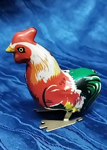 F946/  Huhn Blechspielzeug  VEB Mechanische Spielwaren Brandenburg