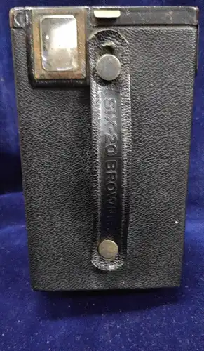 F925/ ALTE BOXKAMERA BROWNIE JUNIOR SIX-20 Ersatzteilspender 
