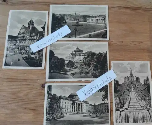 E805/ 5 x alte Ansichtskarte Cassel / Kassel 