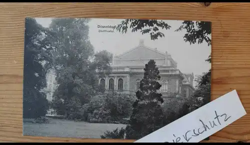E805/  alte Ansichtskarte Düsseldorf Stadttheater 