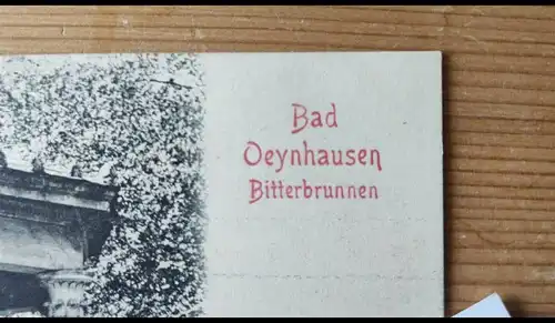  E805/ Ansichtskarte  Bad Oeynhausen 