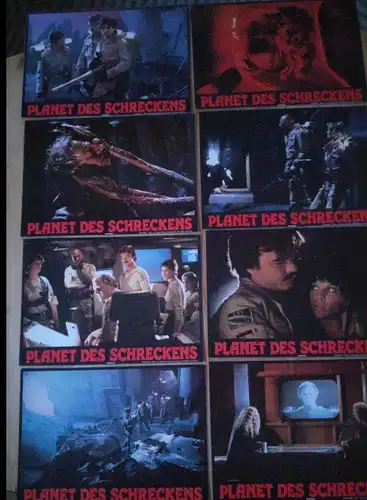 Planet des Schreckens 8 Aushangfotos Robert Englund, Galaxy of Terror