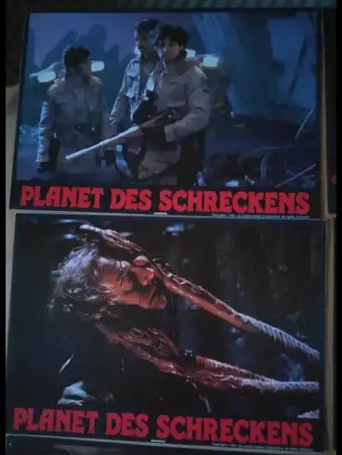 Planet des Schreckens 8 Aushangfotos Robert Englund, Galaxy of Terror