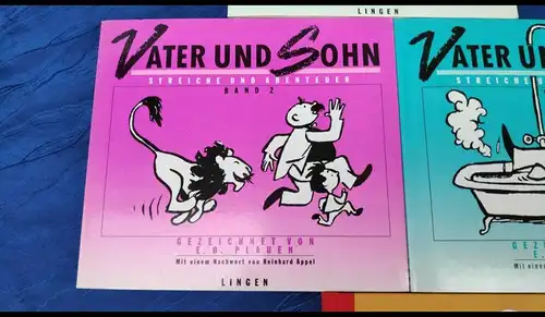 F796/ Vater und Sohn Streiche und Abenteuer Plauen,Lingen Verlag + Buch Top