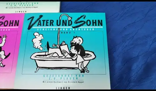 F796/ Vater und Sohn Streiche und Abenteuer Plauen,Lingen Verlag + Buch Top