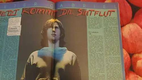 F431/ Sounds Musik Magazin 7/77 Peter Gabriel Tom Petty Eno 