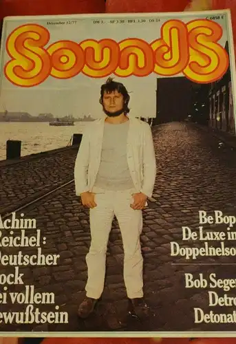 F431/ Sounds Musik Magazin 12/77  Achim Reichel Bob Seeger