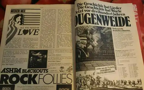 F431/ Sounds Musik Magazin 4/78 Meat Loaf William s Burroughs