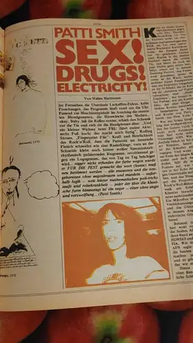 F431/ Sounds Musik Magazin 1/78 Patti Smith Achim Reichel Van der Graaf