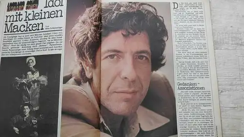 F431/ Sounds Musik Magazin 11/76 Leonard Cohen