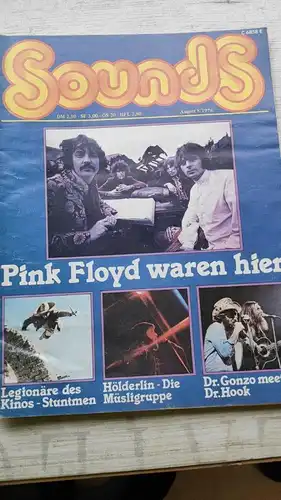 F431/ Sounds Musik Magazin 8/76 Stomu Yamashita Hölderlin