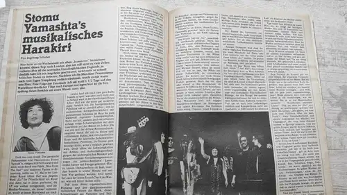 F431/ Sounds Musik Magazin 8/76 Stomu Yamashita Hölderlin