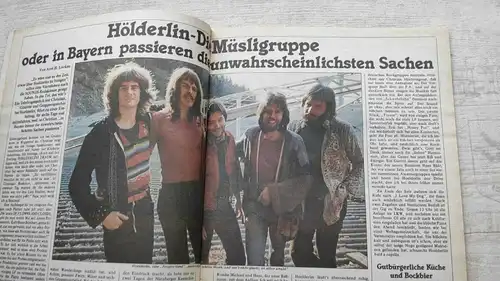 F431/ Sounds Musik Magazin 8/76 Stomu Yamashita Hölderlin